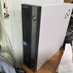 Win11PCと縦横回転モニターセットの画像