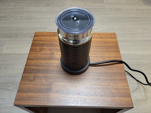 ネスプレッソ　エアロチーノ3　ブラック ミルク加熱泡立て器 3594-JP-BK