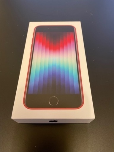 iPhone se 第3世代 64GB 赤 新品未使用 未開封