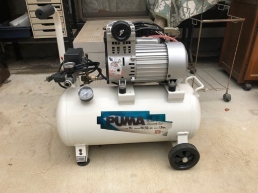 【最終値下げ】エアーコンプレッサーとコードリールのセット