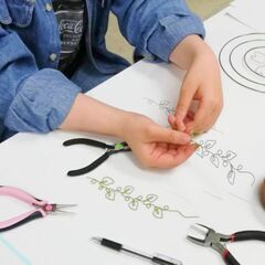 【本町教室】英語で学ぶクラフトワイヤー教室☆新しいカタチの英会話教室 | Sen Craft Wire English の画像