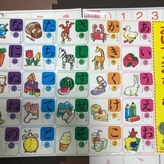 家庭保育園ポスター8枚、九九CDの画像