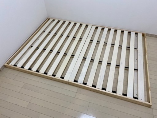 引き取り　脚取り外し可能　ニトリ　すのこベッド　ダブルサイズ