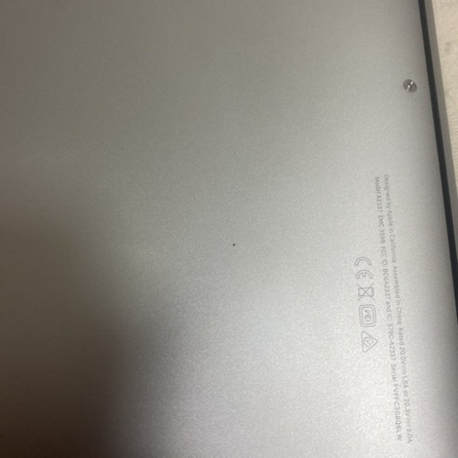 美品　macbook air 2020