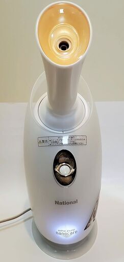 National　ナノケア　プラチナ　美顔器　使用回数極少　美品　EH2471　説明書付　イオンスチーマー