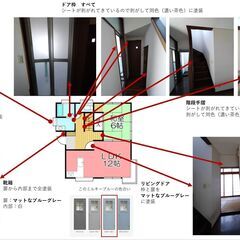 築古戸建の内装を賃貸向けに激安塗装してほしい【技術より価格重視】