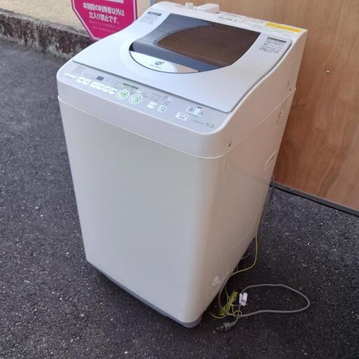 シャープ 洗濯乾燥機 ES-T550G-W
