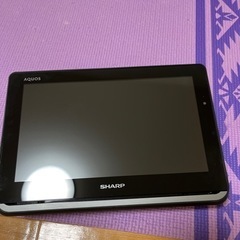 SHARP  持ち運び可能 小型テレビ 12v 