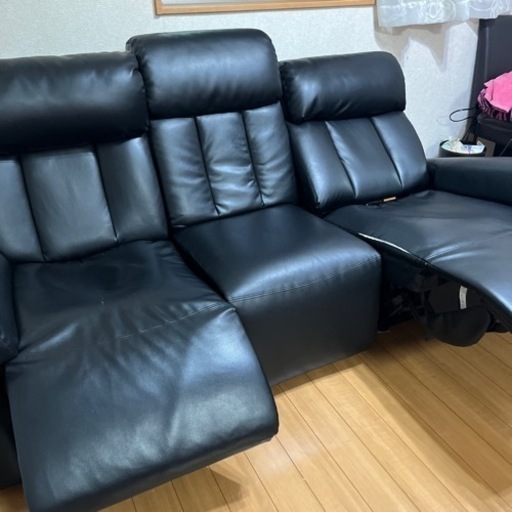 電動リクライニングソファー