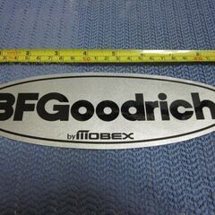 ＢF Ｇoodrich　　ステッカー　シルバー