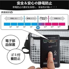 新品半額❗️エンジニアバッグ  ショルダーバッグ ウエストバック   クリーンルーム用バッグ 8インチ PVCの画像