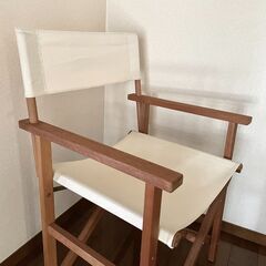 おしゃれな折りたたみチェアの画像
