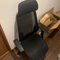 【受取者様決定】ニトリ　オフィスチェア　ランツァ　ブラック　取扱...