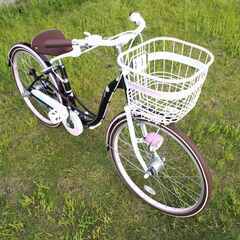 【引渡しのみ】　女の子向け　キラキラ自転車　変速ギア 引渡しのみ】 女の子向け キラキラ自転車 変速ギア