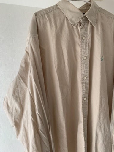 POLO RALPH LAUREN BDシャツ ベージュ 2XL