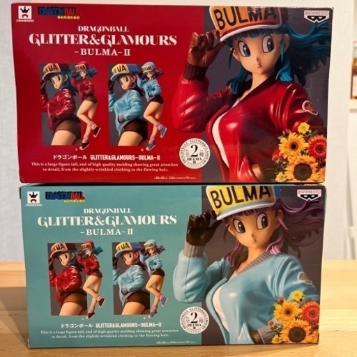 ドラゴンボール　glitter&glamours　ブルマ　フィギュア