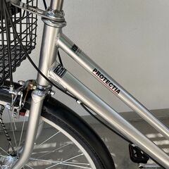 2022年4月15日購入 アサヒサイクル プロテクティア PROTECTIA シルバー  [内装3段 /27インチ] 2022年モデル