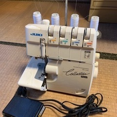 JUKI 2本針4本糸差動機能付きロックミシン　MO-344D 定価¥125000 ずっと使ってません　ジューキ　差動送り