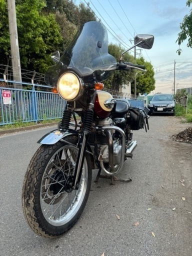 低走行約18000km W650 カワサキ