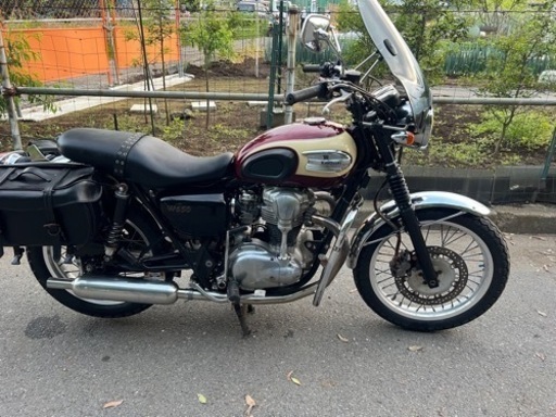 低走行約18000km W650 カワサキ