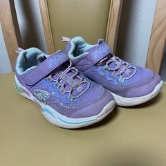 17cm 光る靴の画像