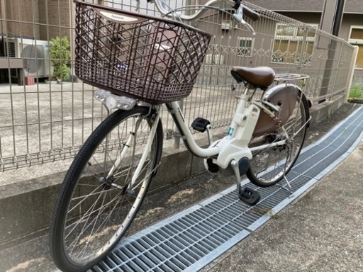 Panasonic 電動自転車　ビビDX ホワイト　26インチ