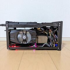 自作ゲーミングPC i7-7700/16GB/GTX1050Ti/SSD/HDDの画像