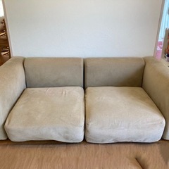 【ソファ！無印良品】ユニットソファ本体アーム付