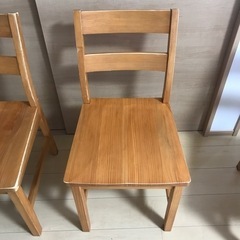 ダイニングチェア　イス　4脚セットの画像