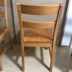 ダイニングチェア　イス　4脚セットの画像