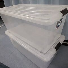 押入れ収納 プラスティックコンテナー