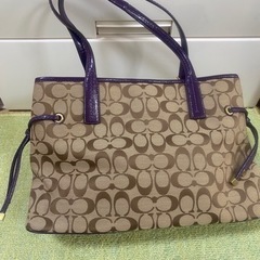 新品未使用COACHバックの画像