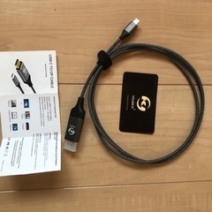 新同品！USB C-DPケーブル