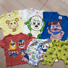 【男の子夏物】サイズ90 6着まとめてお譲りします☆