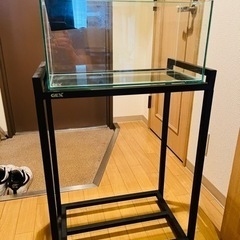 【最終値下げ】GEX45cmスリム、GEX45cm水槽台セット