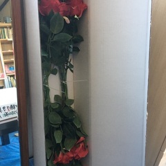 【むじんはんばい】1ダースのバラの花(造花)の画像