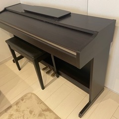 (受付終了)電子ピアノ、椅子、ヘッドホン