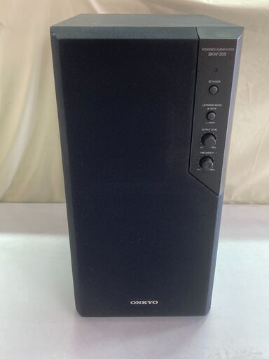 ONKYO オンキョー　サブウーファー　SKW-205　傷み有