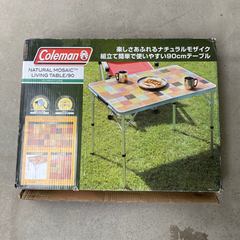 中古美品　Coleman(コールマン) 折り畳みテーブル