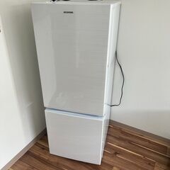 保証付！2ドア冷蔵庫 アイリスオーヤマ 156L 2020年製 KRSN-C16A