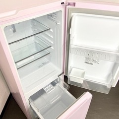 激安‼️可愛いピンクカラー 18年製 154L Hisense2ドア冷蔵庫HR-G1501KP?ニトリ　シングルベッド　マットレス付き（フレーム　カイトシリーズ/マットレス　Nスリープ）単品販売もできます。　Sベッド　宮付き