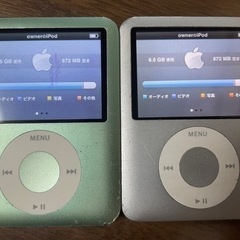 iPodnano clasic 第3世代 2つ