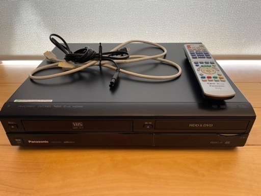 (お話中)Panasonic DIGA VHS内蔵250GB HDD\u0026DVDレコーダー(値下げしました)
