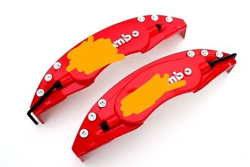 キャリパーカバー前後セット BIGサイズ（赤）18インチ以上