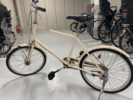 【ご相談中です】無印良品　自転車　アイボリー