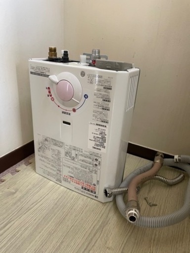 瞬間湯沸かし器【ノーリツ】製造年月2020年12月、都市ガス