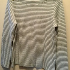 ［受渡し調整中］春秋冬 ボーダー トップス natural we...