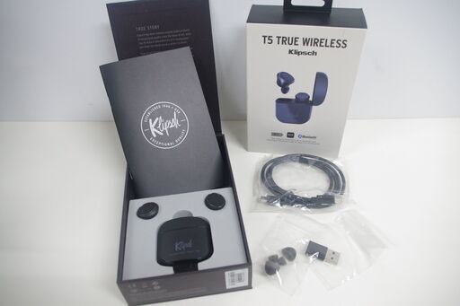 Klipsch/クリプシュ/T5 TRUE WIRELESS/完全ワイヤレスイヤホン/ブラック
