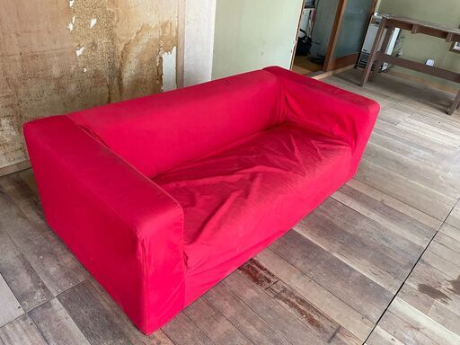 【中古品】二人掛けソファーIKEAクリッパン