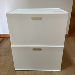 ニトリ　Nインボックス　2つ＋蓋1つの画像